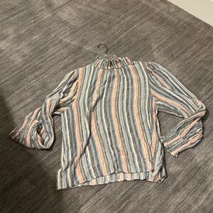 FRNCH Paris long sleeved multicolor women’s blouse